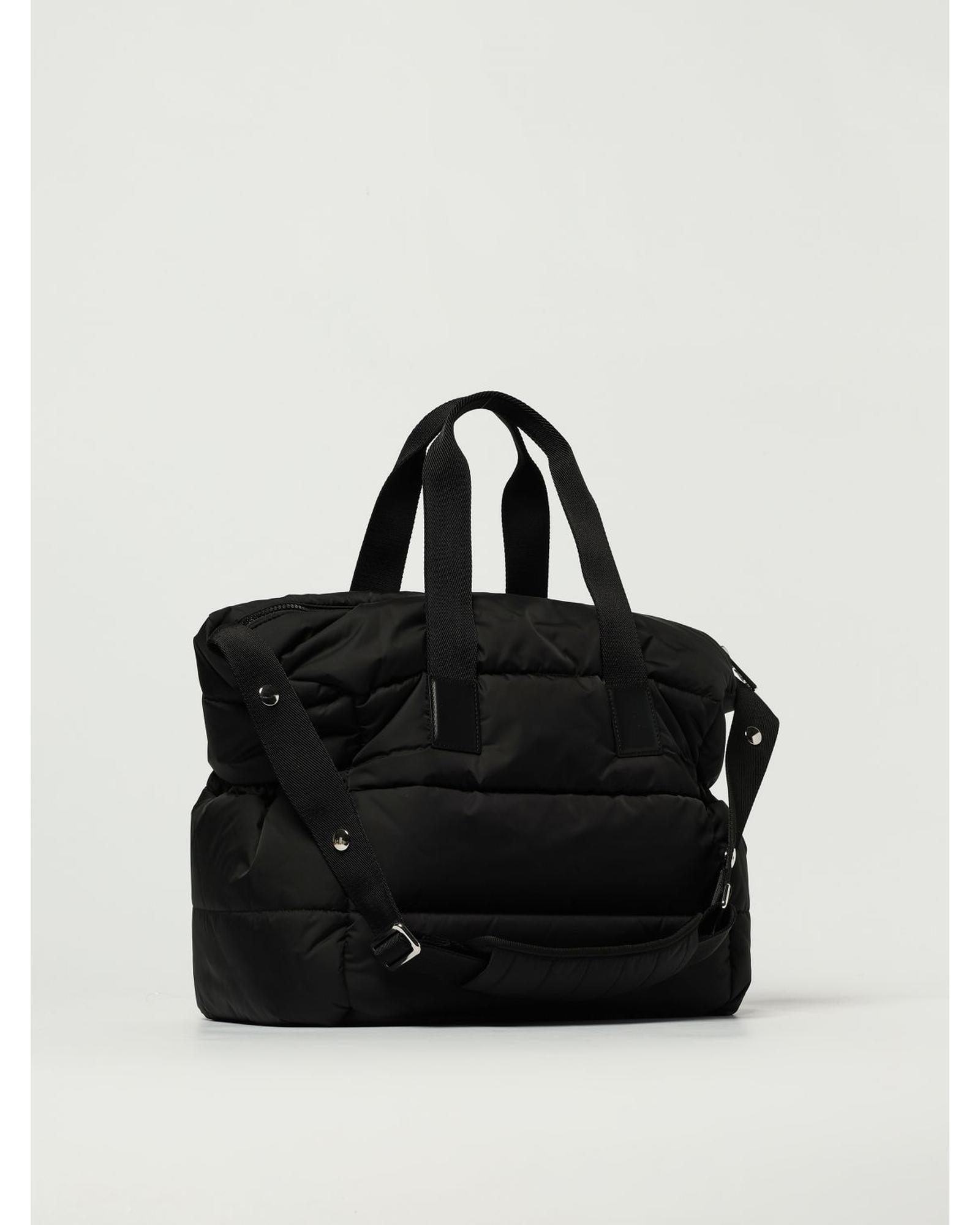Moncler Lila Tote Bag Quilted Kids Black Blanket Sets