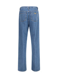 Valentino Men Straight-Leg Denim Jeans