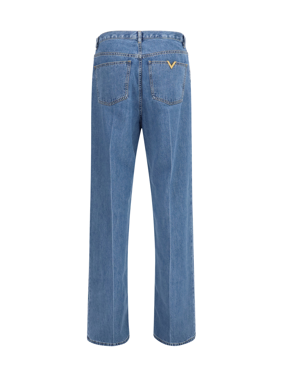 Valentino Men Straight-Leg Denim Jeans