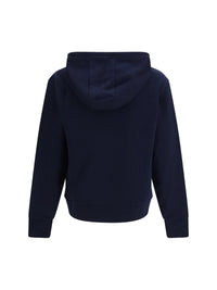 Thom Browne Men Loopback Colorblock Hooded Sweatshirt