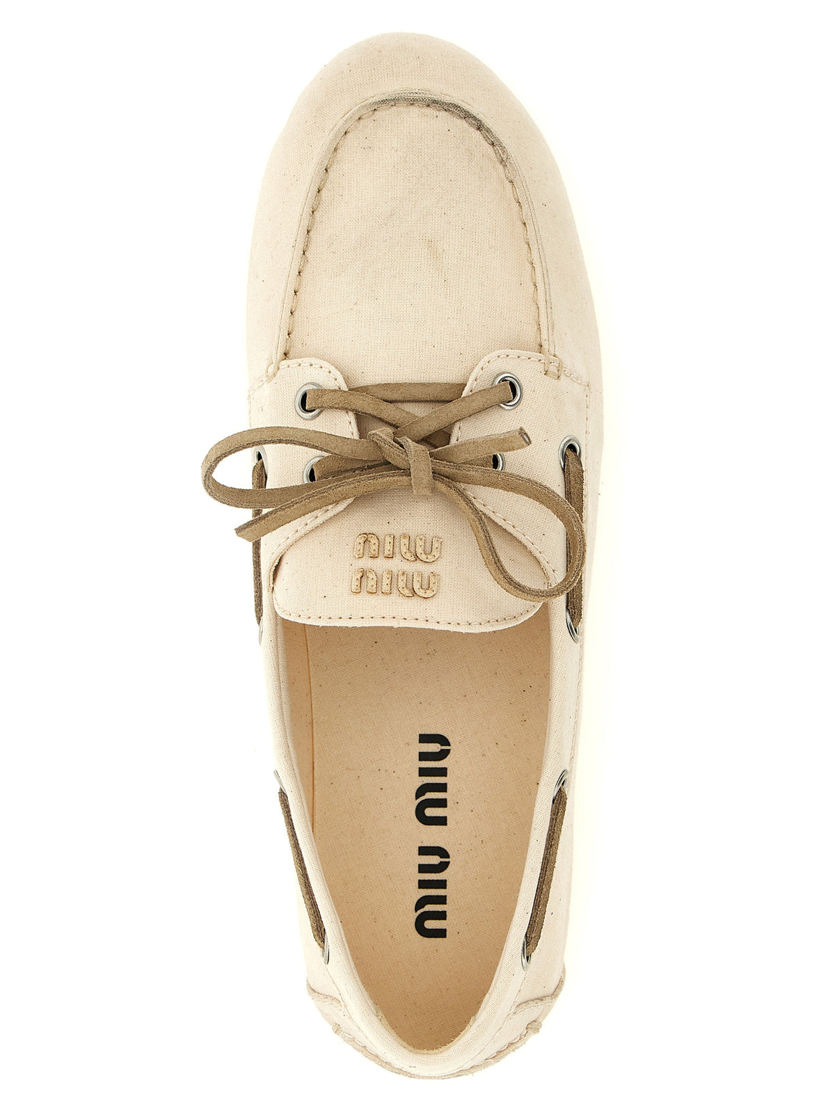 MIU MIU Miu Miu Women 'Deck' Boat Shoe