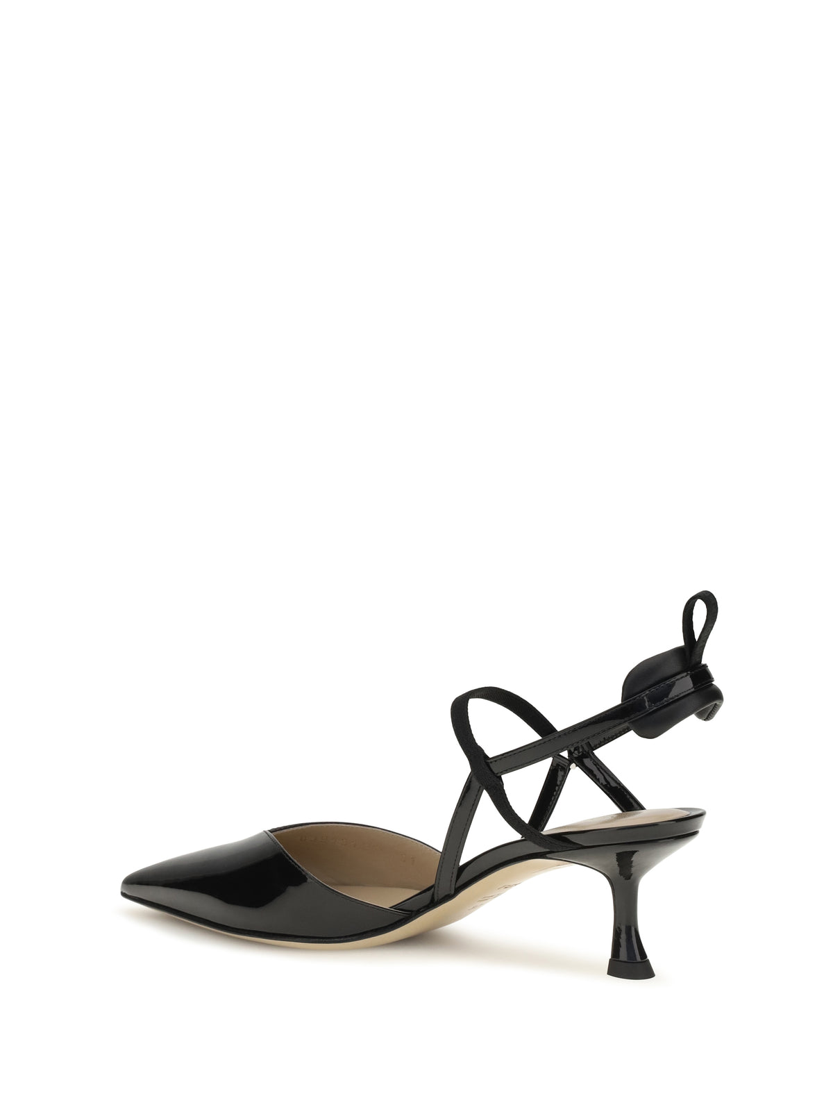Fendi Women Patent Leather Colibrì Slingback Pumps