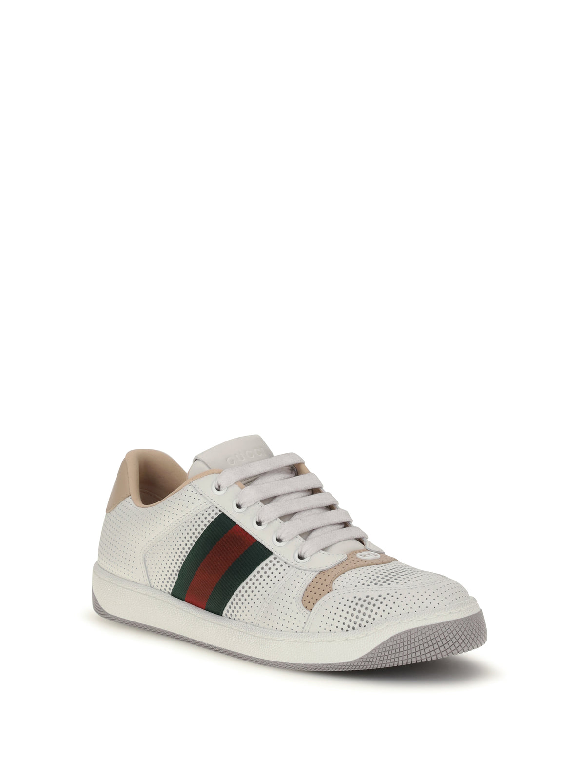 Gucci Women Screener Leather Sneakers