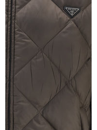 Prada Men Short Re-Nylon Down Jacket