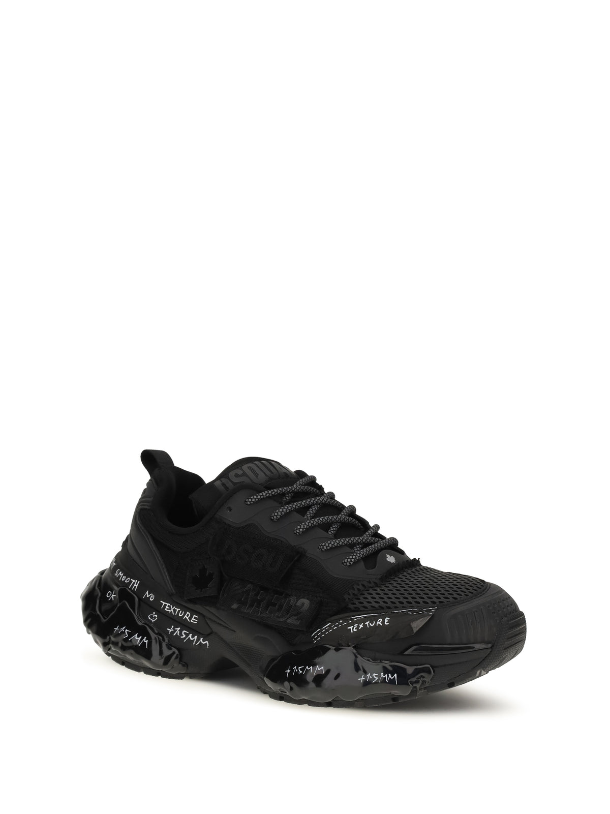 DSQUARED2 Dsquared2 Men Faster Sneakers With Mesh Inserts