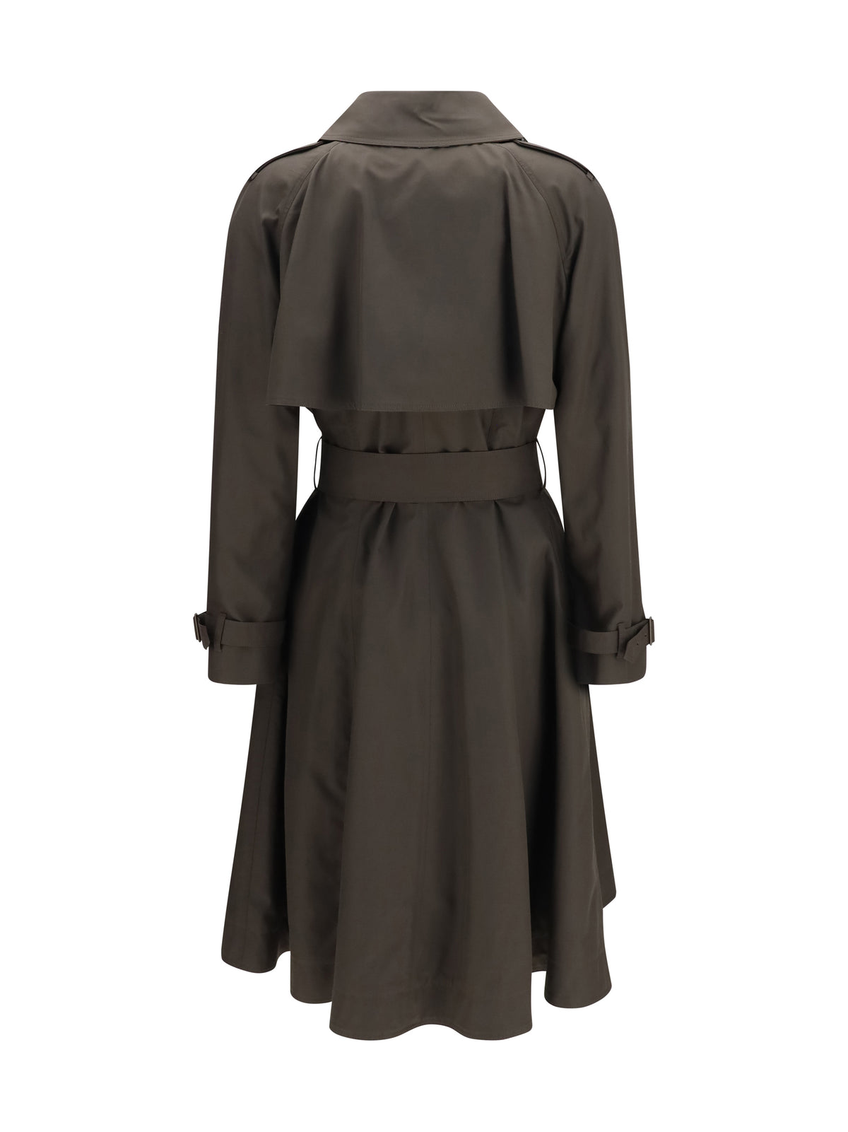 Burberry Women Pembury Cotton Gabardine Trench Coat