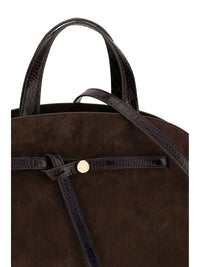 TORY BURCH Tory Burch Women Romy Suede Top Handle Bag