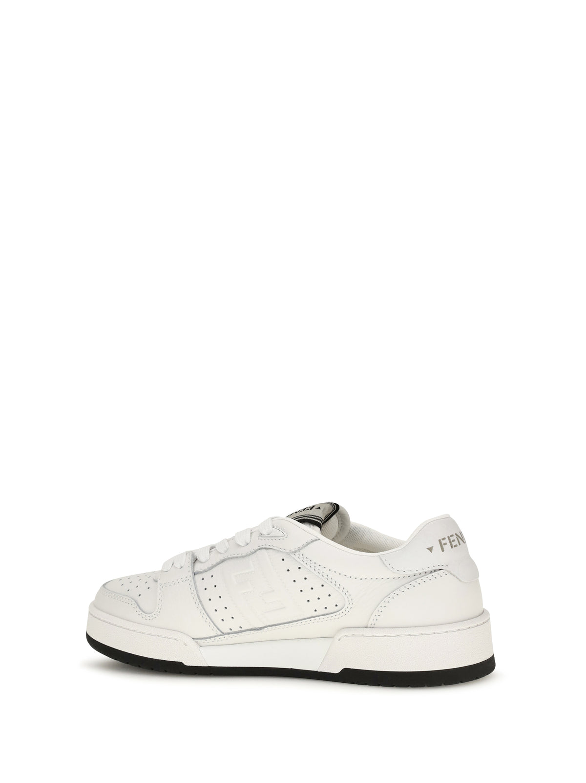 Fendi Women Match Canvas And Suede Sneakers