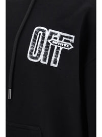 Off-White Men Motion Arrow Hoodie