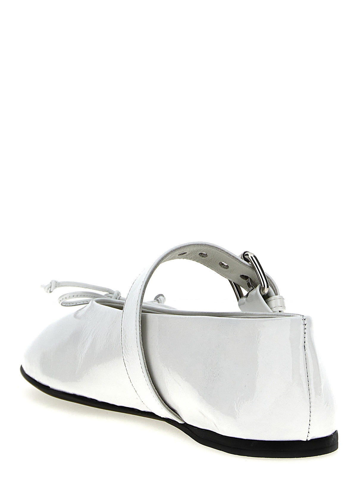 MIU MIU Miu Miu Women Buckle And Bow Ballet Flats