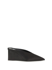 ALAÏA Alaïa Women Satin Wedge Mules