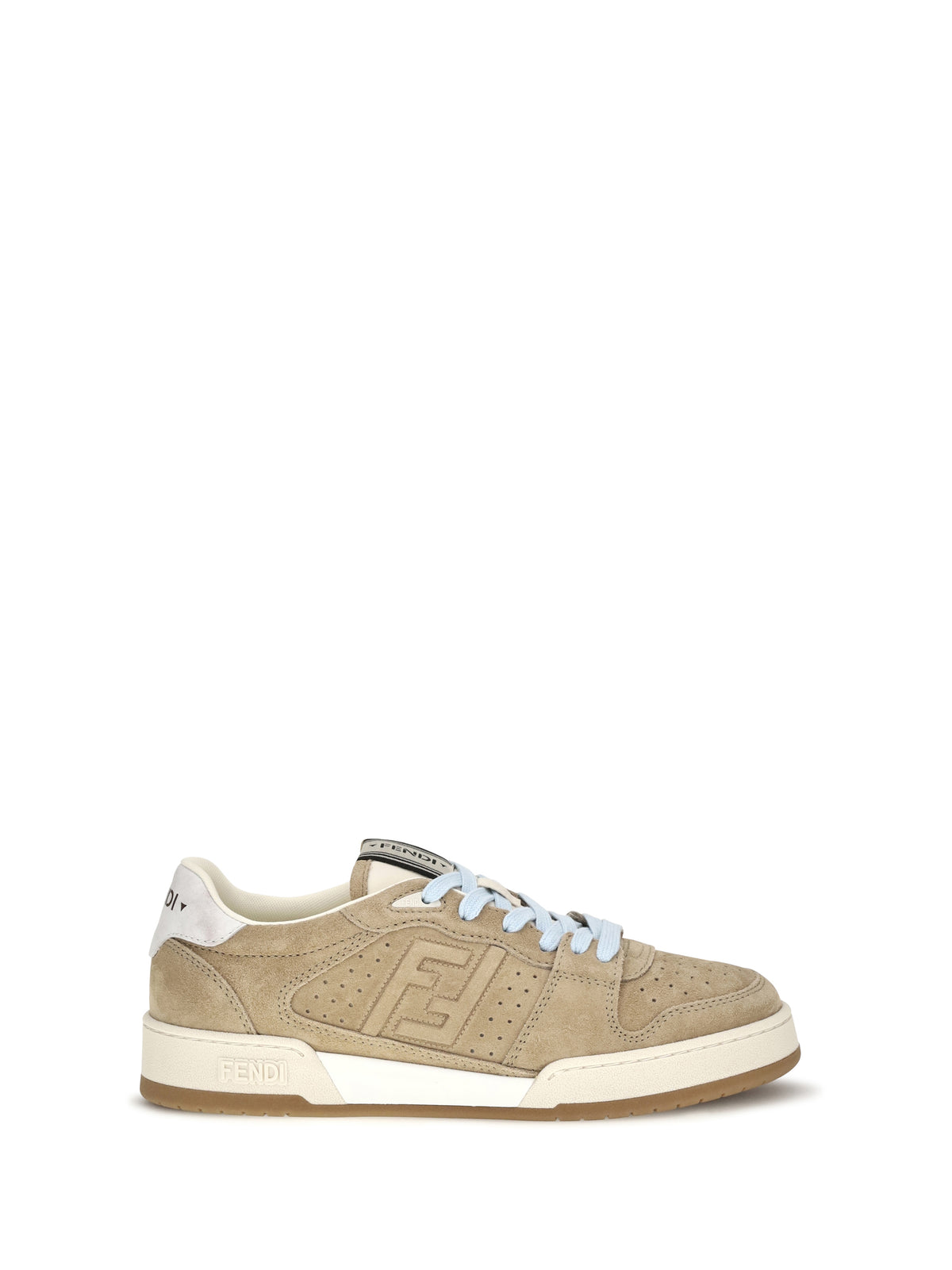 FENDI Fendi Men Match Suede Sneakers