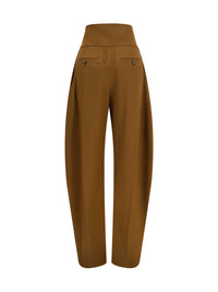 Ferragamo Women Wide Balloon-Fit Zip Pants