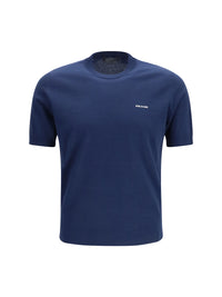 Prada Men C-Neck Knit In Cotton