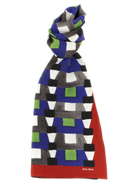 MIU MIU Miu Miu Women Medium Silk Scarf