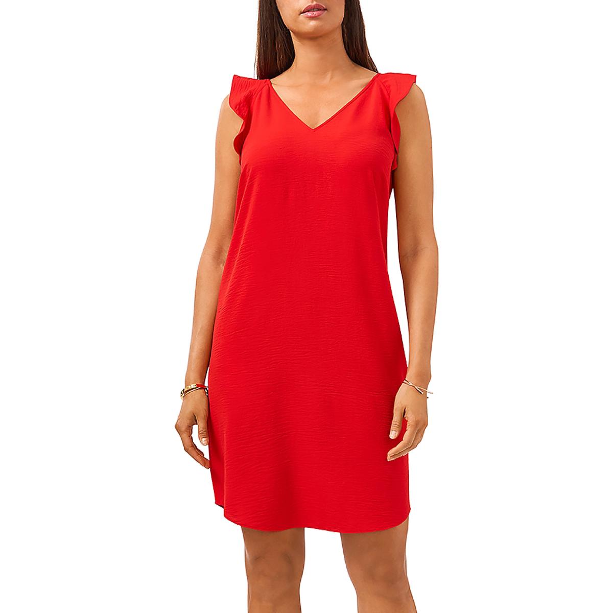 Womens Solid Short Mini Dress