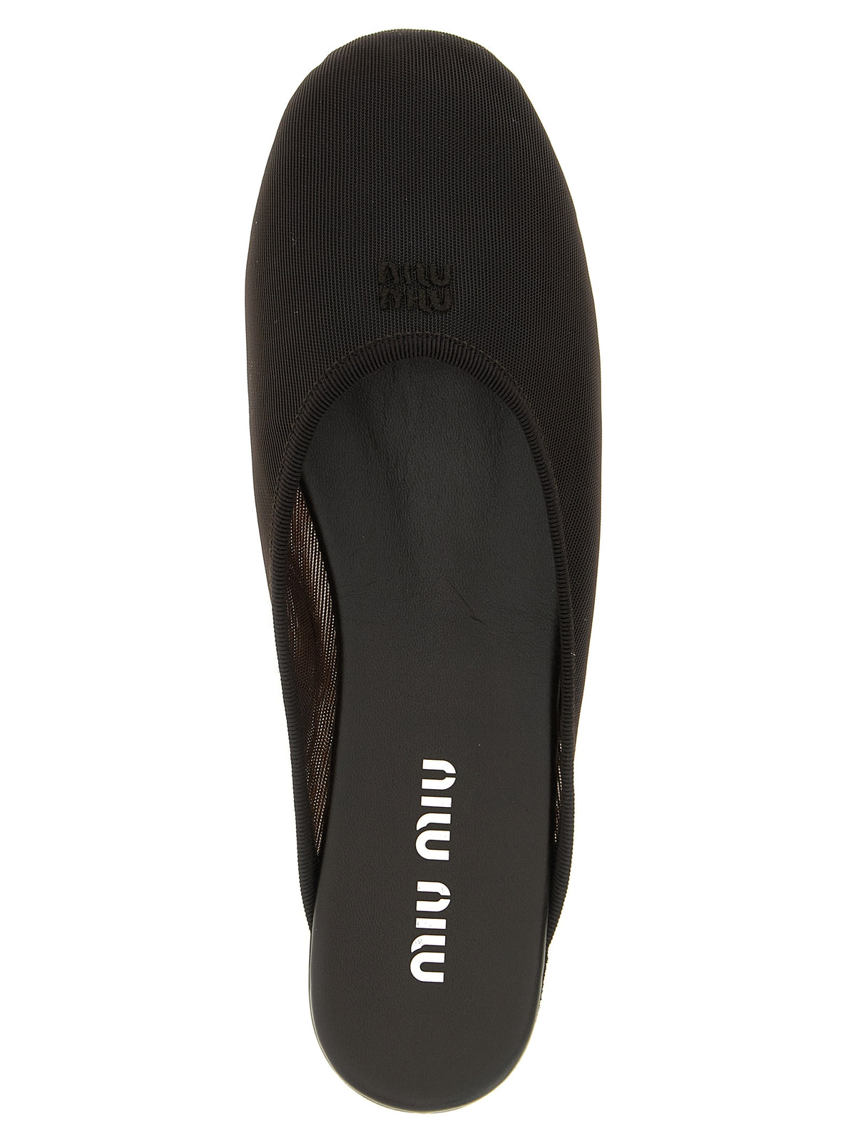 MIU MIU Miu Miu Women Mesh Fabric Slippers