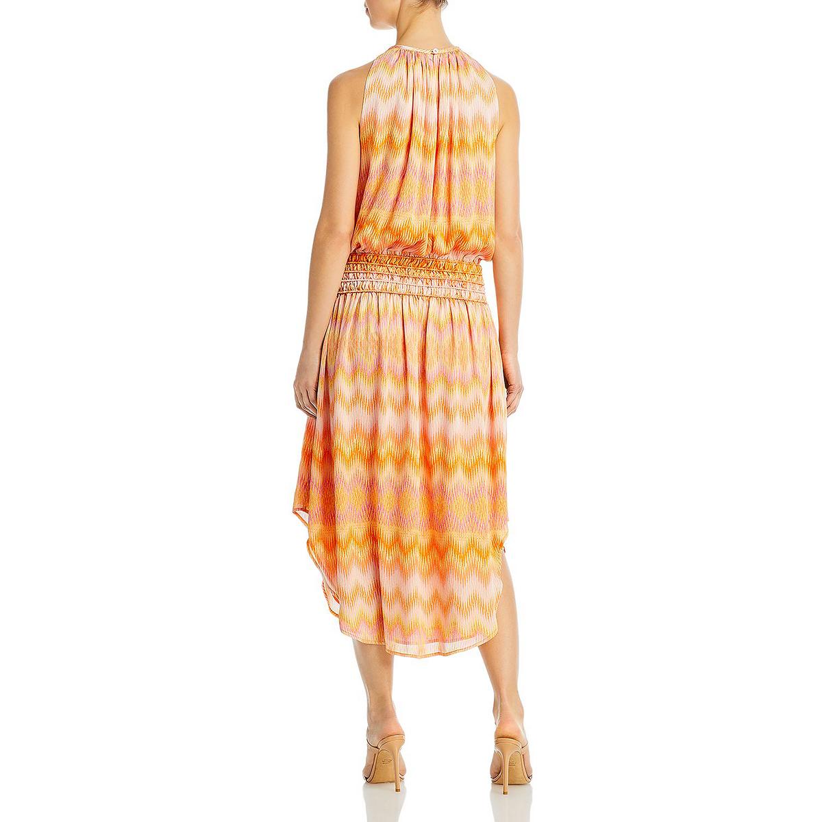 Womens Smocked Long Maxi Dress