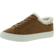 Lawrence Womens Nubuck Shearling Lined Casual and Fashion Sneakers