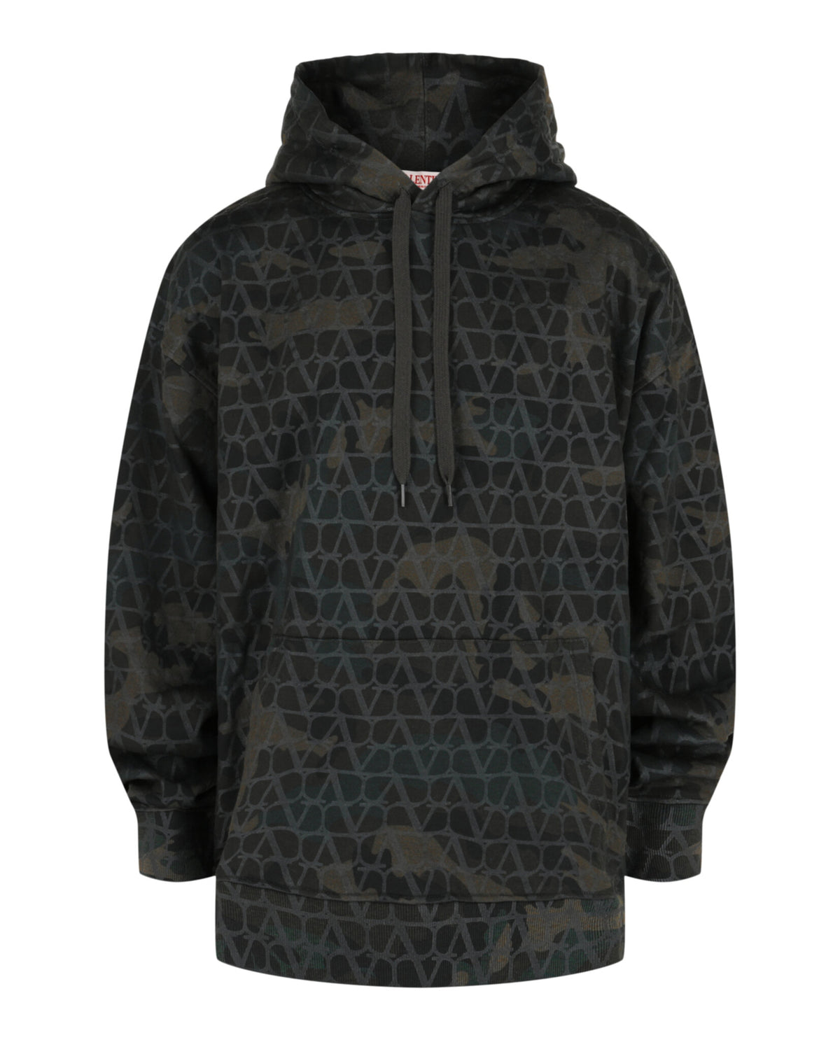 Valentino Valentino Mens Toile Iconographe Camouflage Print Hoodie