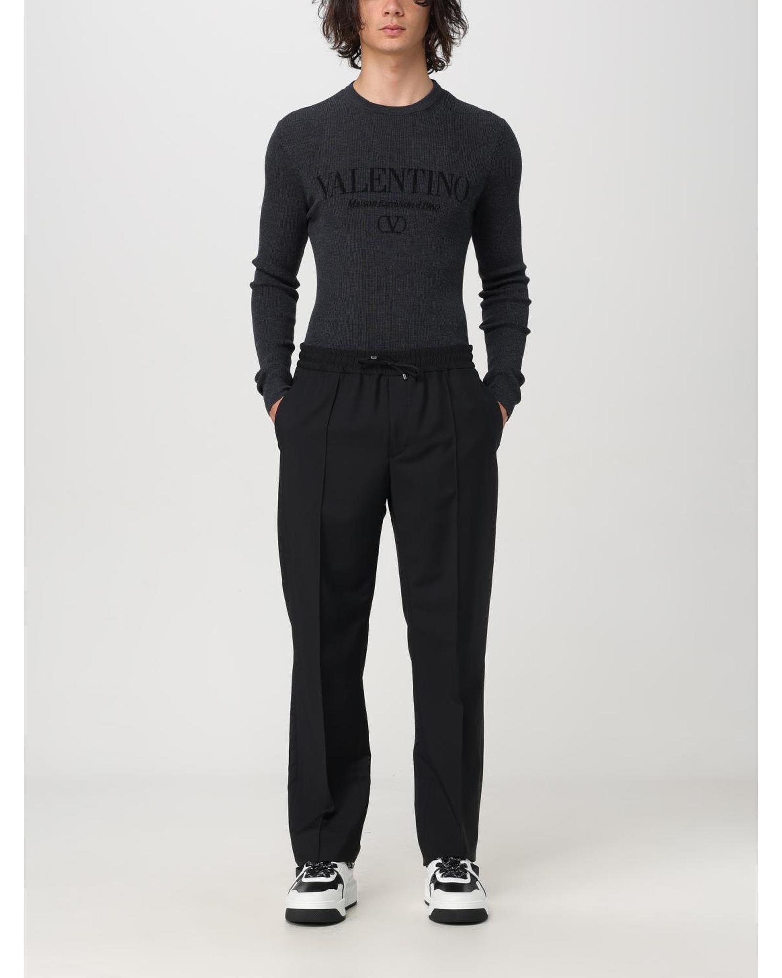 Valentino Pants Men Black