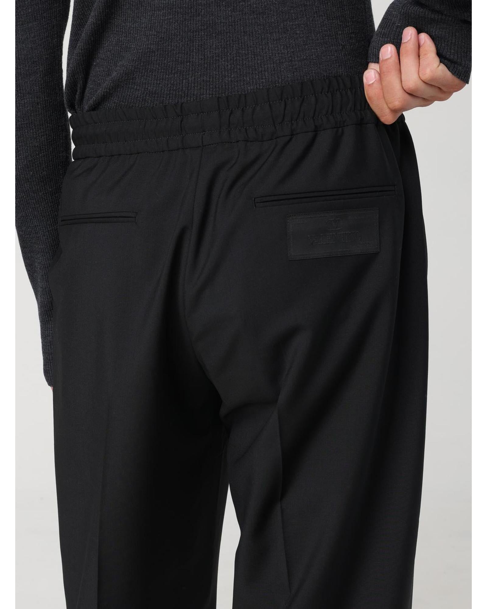 Valentino Pants Men Black