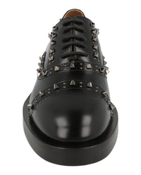Valentino Valentino Womens Gentleglam Studded Wingtip Oxfords