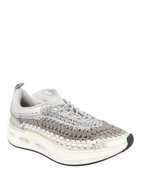 Valentino Valentino Womens VLogo Signature Crochet Low-Top Sneakers