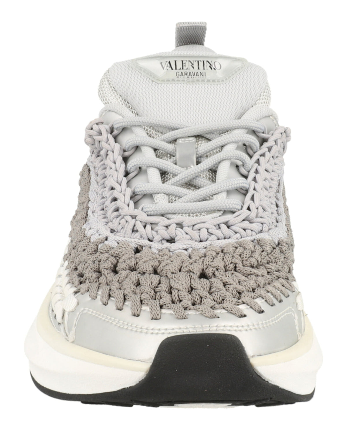 Valentino Valentino Womens VLogo Signature Crochet Low-Top Sneakers