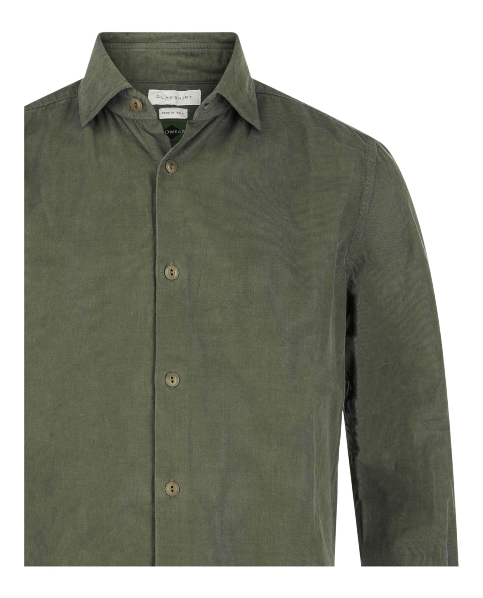 Slowear Mens Glanshirt Slim-Fit Button-Up Shirt
