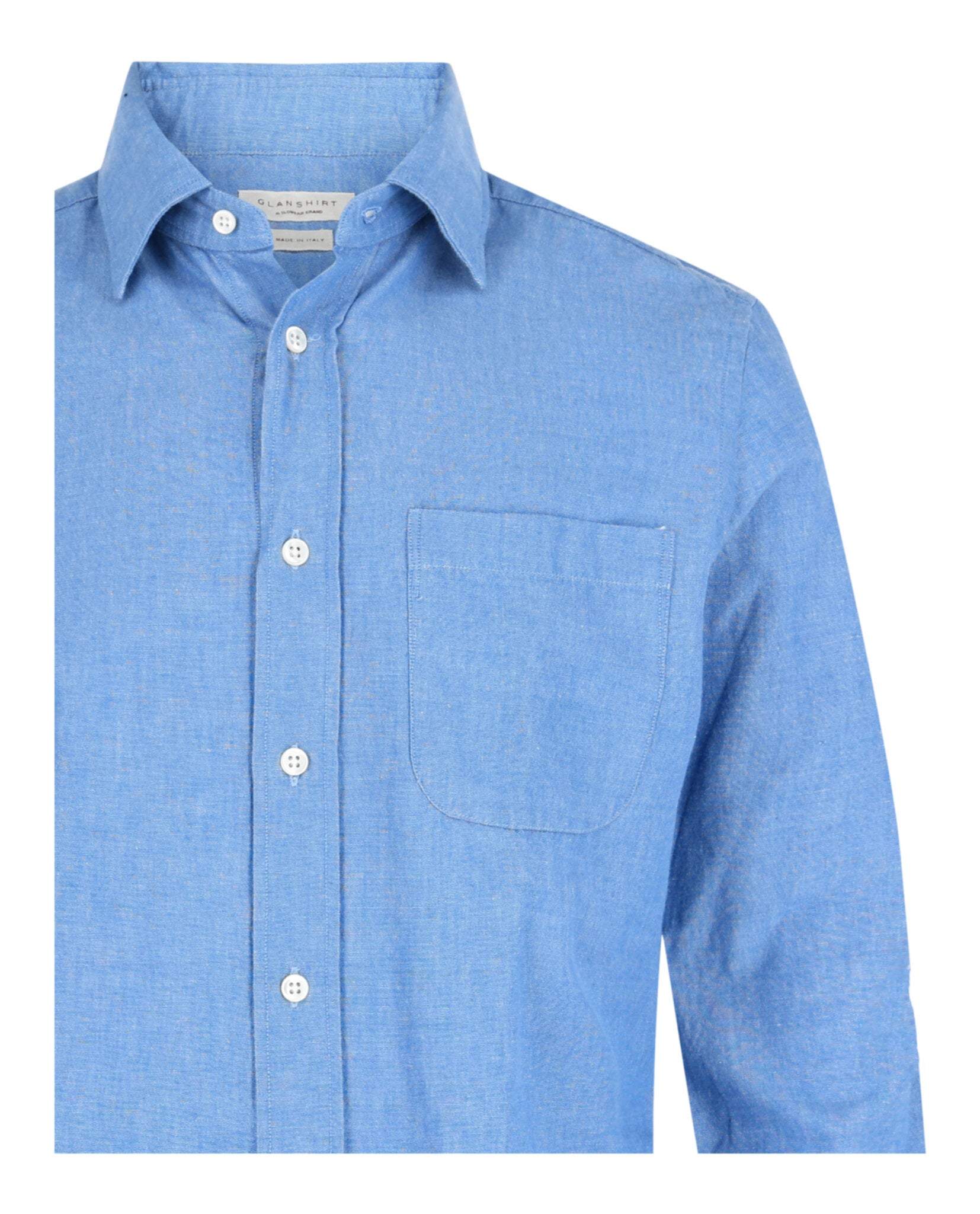 Slowear Mens Glanshirt Collared Button-up Shirt