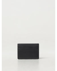 Valentino Garavani Card Holder Leather Wallet Men Black