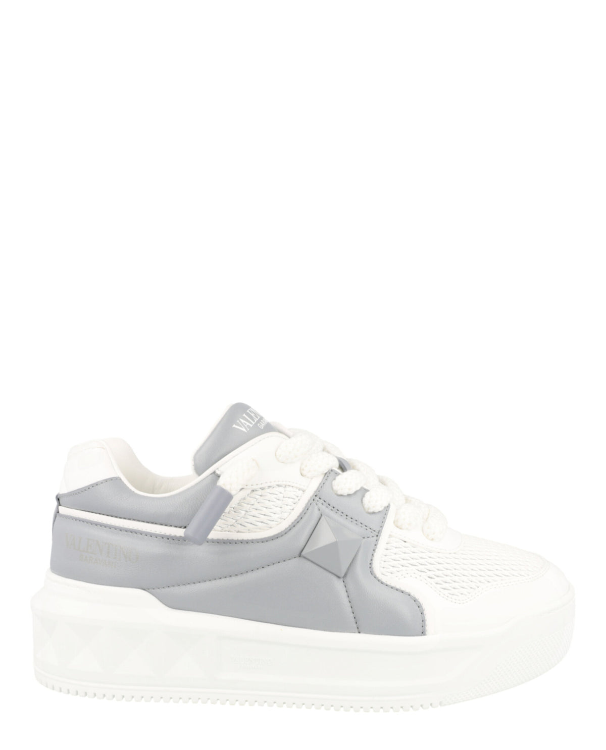 Valentino Valentino Mens One Stud XL Leather Low-Top Sneakers