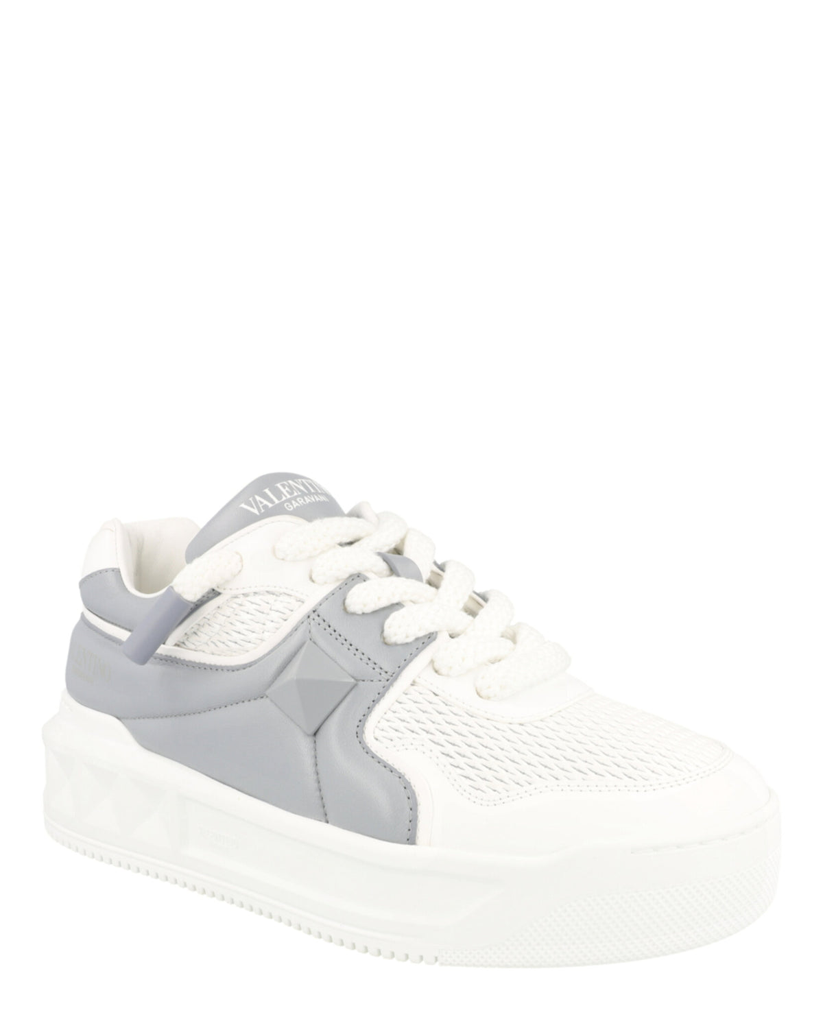Valentino Valentino Mens One Stud XL Leather Low-Top Sneakers