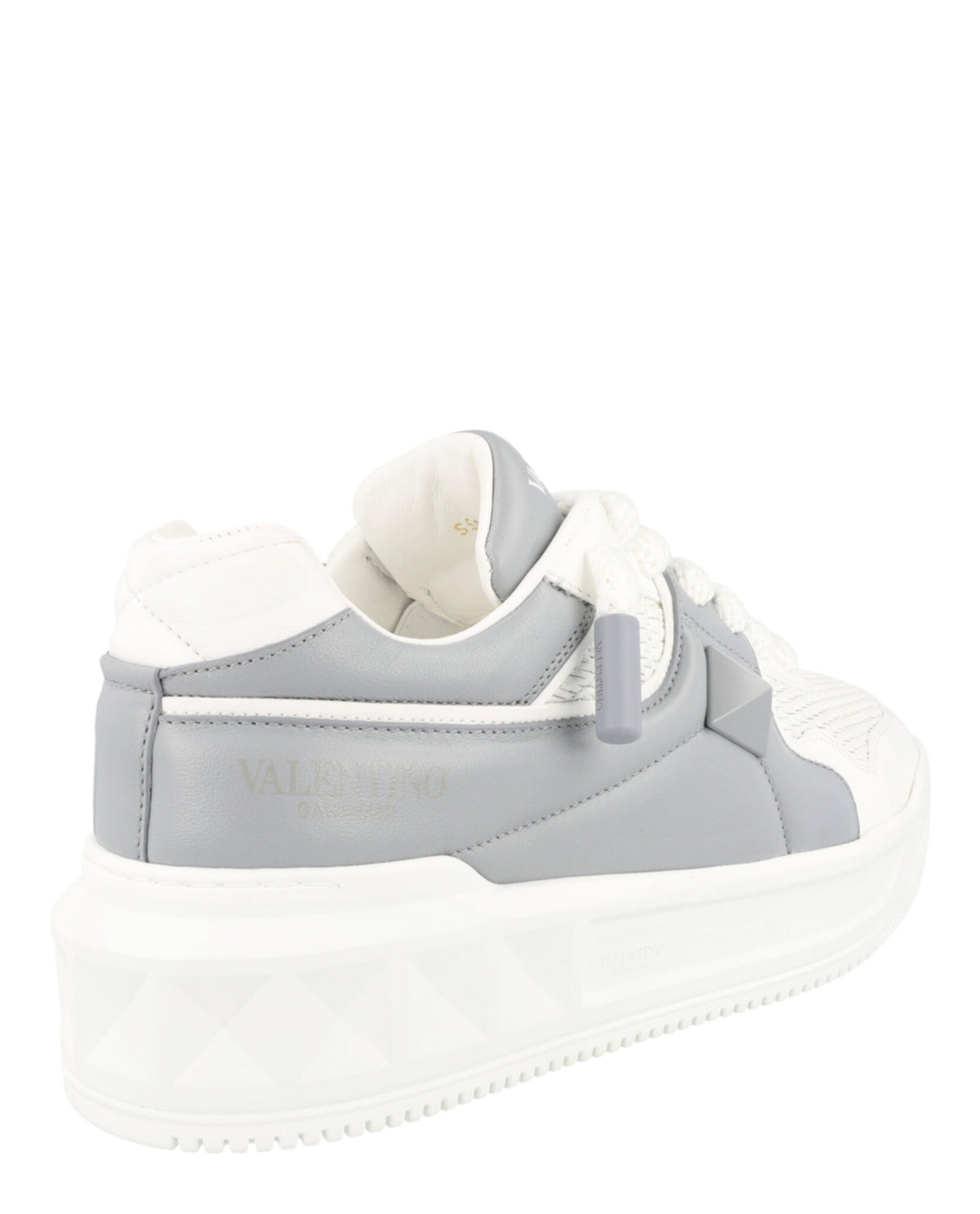Valentino Valentino Mens One Stud XL Leather Low-Top Sneakers