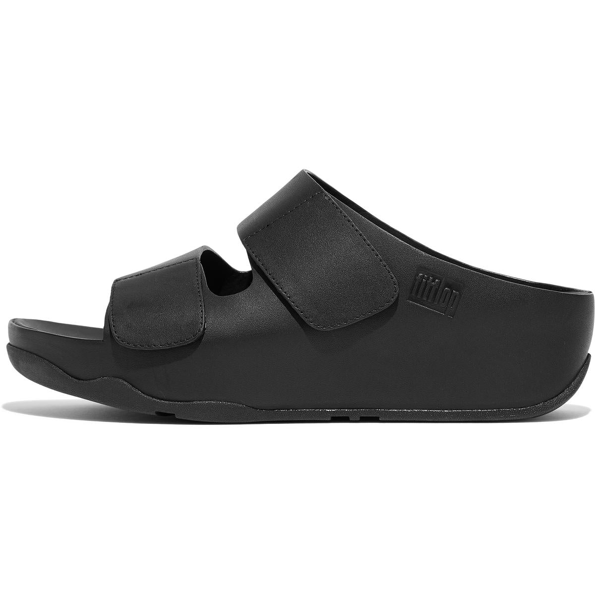 Shuv Adjustable Womens Adjustable Leather Slide Sandals