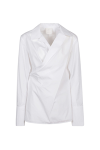 Givenchy Vrapped Shirt_White