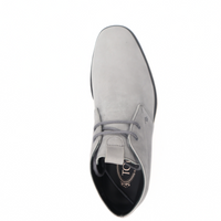 Tods Suede Light Blue-Grey Chukka Boots