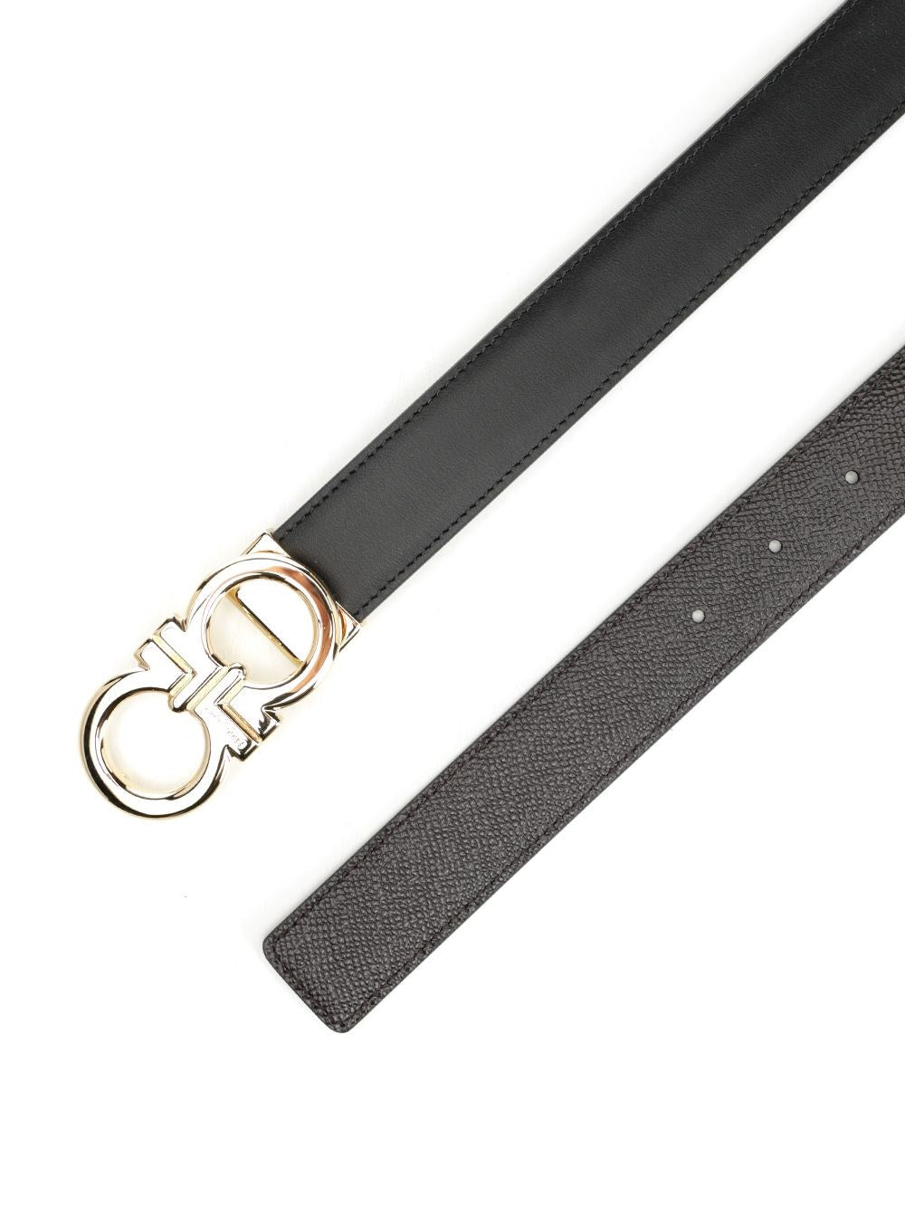 Ferragamo Ferragamo Men Reversible And Adjustable "Gancini" Belt