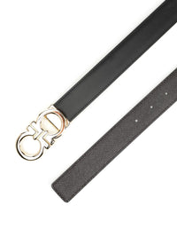 Ferragamo Ferragamo Men Reversible And Adjustable "Gancini" Belt