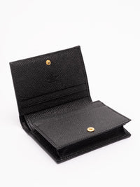 Valentino Garavani Women Vlogo Signature Grainy Calfskin Wallet