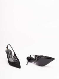 Dolce & Gabbana Women Lace Slingback