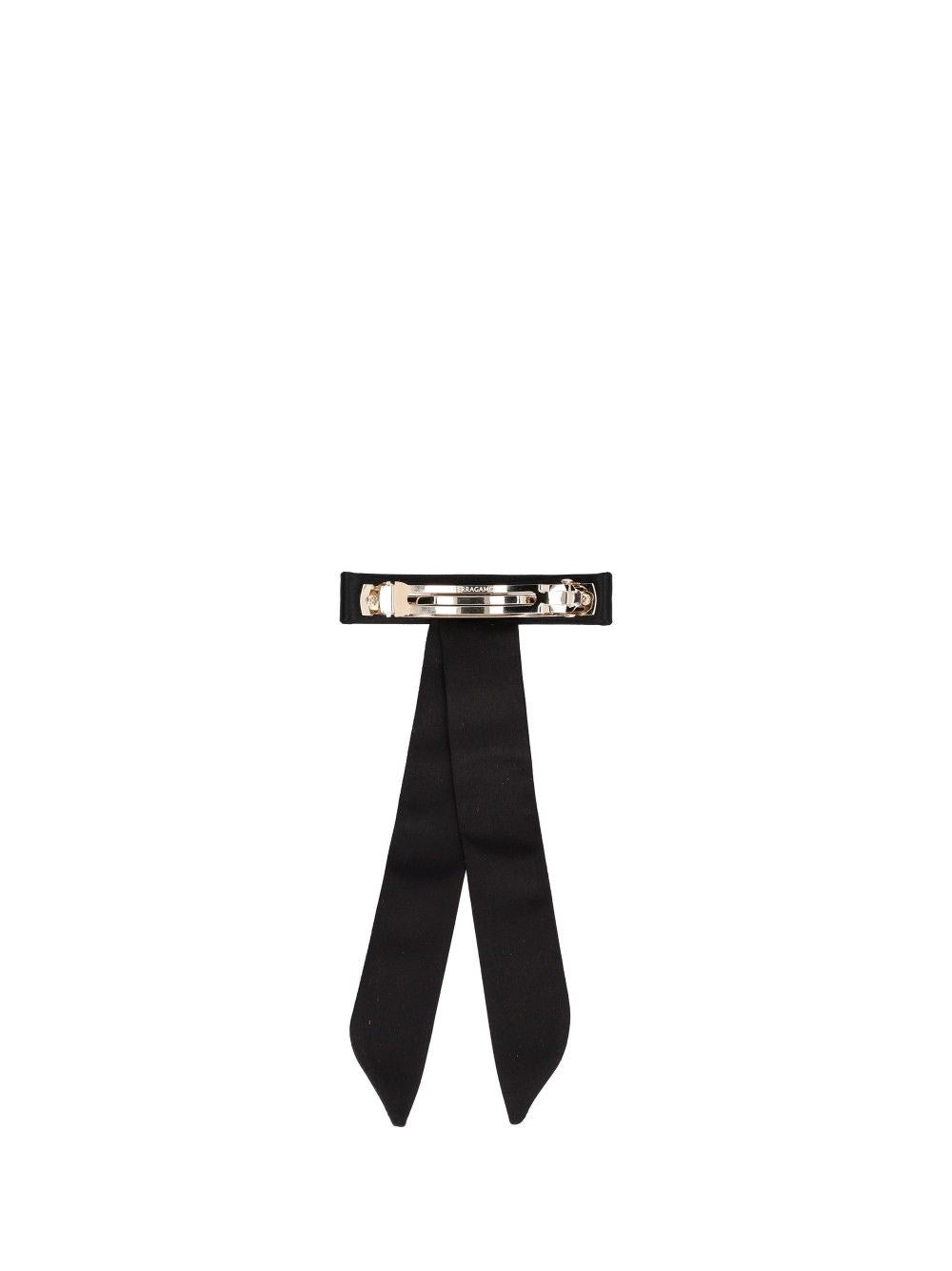 Ferragamo Ferragamo Women Fabric Bow Hair Clip
