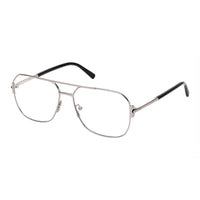 MCM Eyeglasses Aviator Full Rim, Shiny Pale Gold/Dark Havana Frame and Clear Demo Lenses Lens MW5007032
