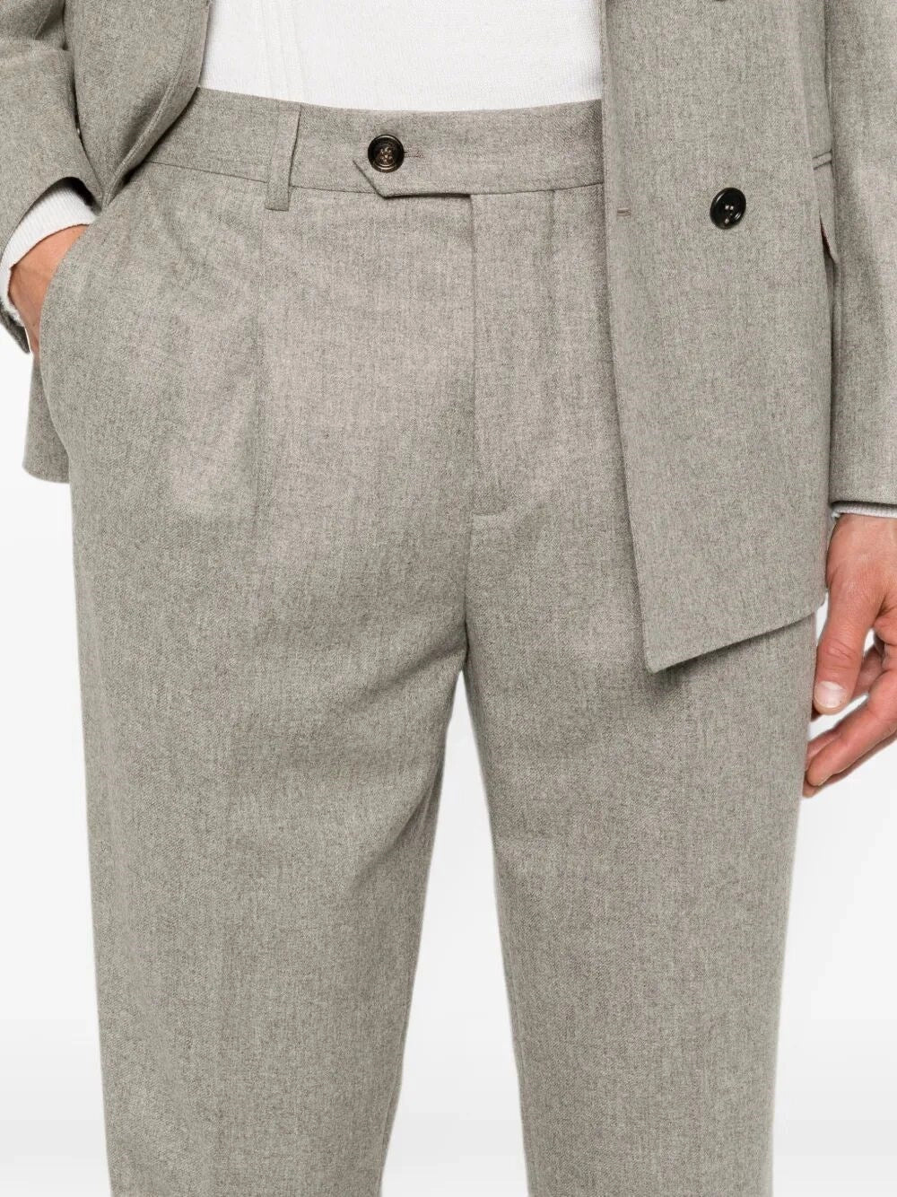Brunello Cucinelli Men Double-Breasted Suit