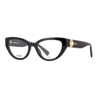Moschino Eyeglasses Cat Eye Full Rim, Burgundy Frame and Clear Demo Lenses Lens MOS6310LHF00