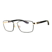 Chopard Eyeglasses Rectangle Full Rim, Shiny Rose Gold Frame and Clear Demo Lenses Lens VCHG88V0301