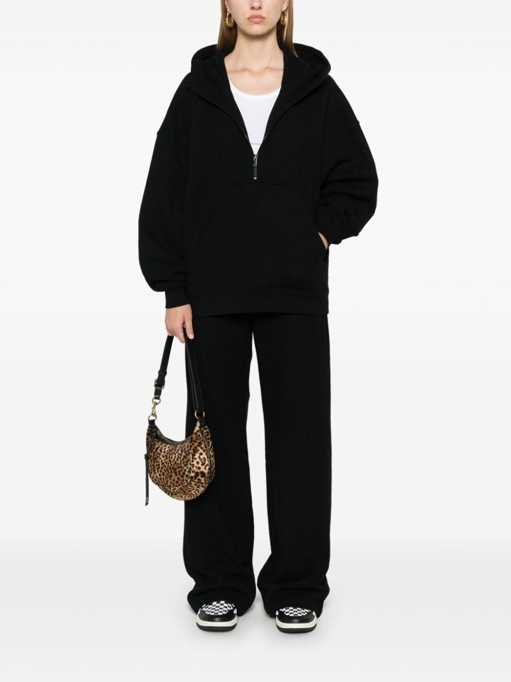 Saint laurent Saint Laurent Women Wide Leg Track Pants
