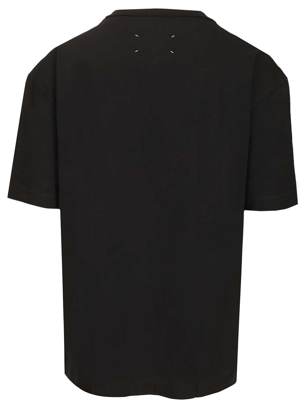 Maison Margiela Maison Margiela Men Embroidered Cotton T-Shirt