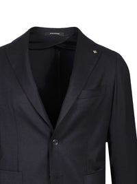 Tagliatore Tagliatore Men Wool And Silk Suit
